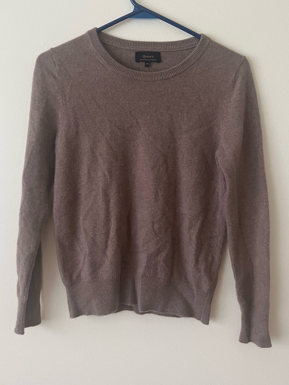 Quince Mongolian Cashmere Crewneck Sweater XS